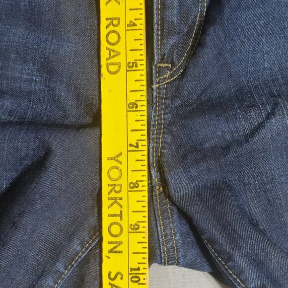 LOFT Ann Taylor Jeans women's size 4 P  curvy straight ink blue colour - Picture 13 of 14